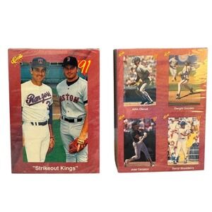 Classic Baseball 1991 Trivia Cards MLB Factory Sealed Strikeout Kings Set 1991